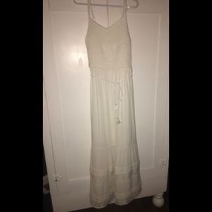 White Lace Maxi Dress